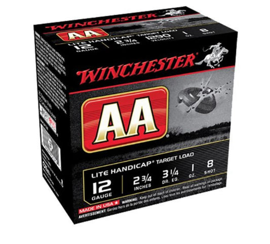 Lite Handicap 12 GA – 1 oz 1290 fps #8 (sku AAHLA128)