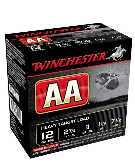 Heavy Target 12 GA – 1 1/8 oz 1200 fps #7.5 (sku AAM127)